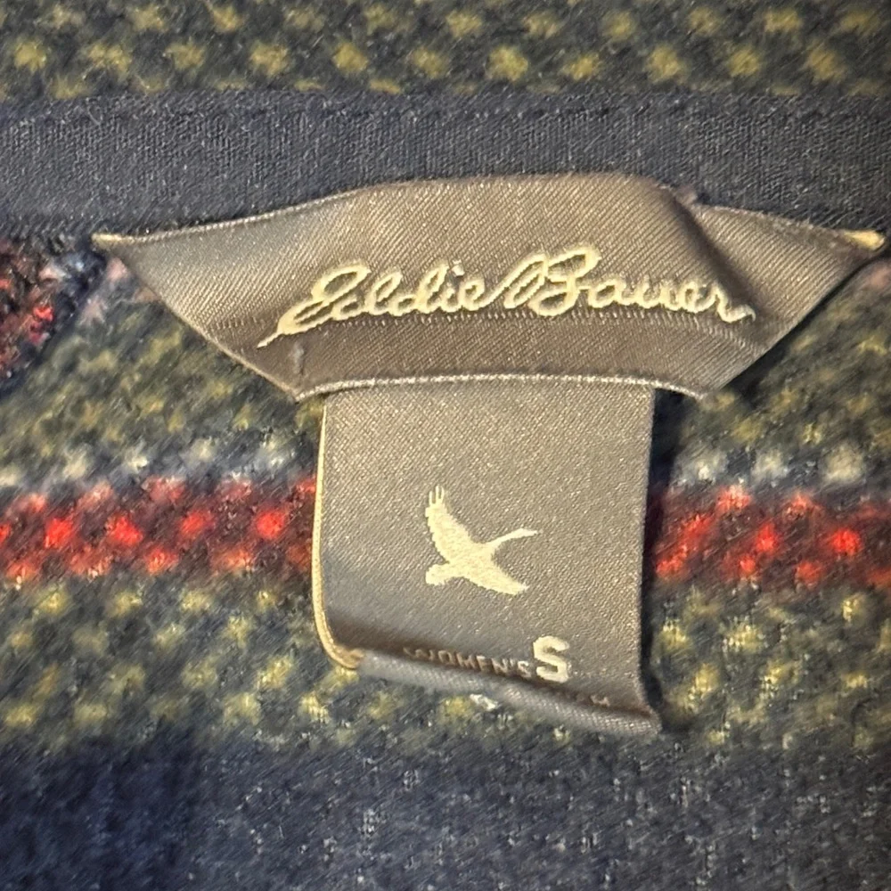 Eddie Bauer Multicolor Patterned Cowl Fleece - Picture 7 of 9